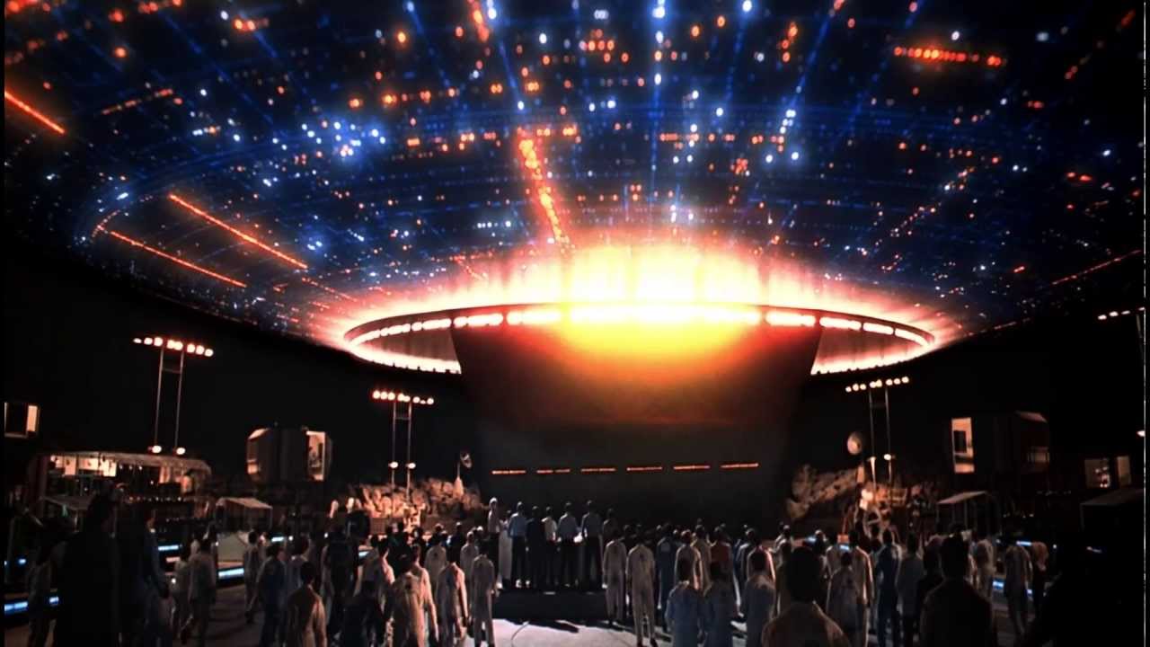 Image result for mothership lands close encounters