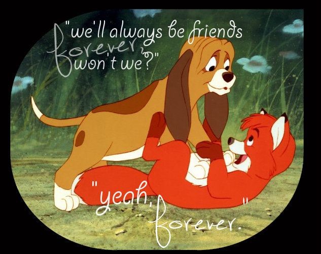 the fox and the hound quotes